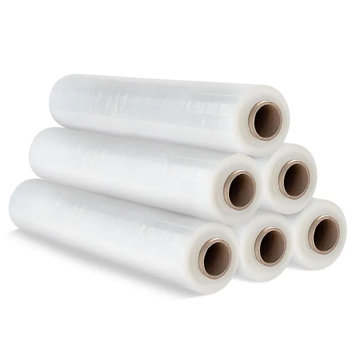 Rolos de filme stretch manual