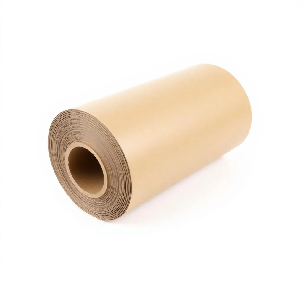 Bobina de papel kraft pardo